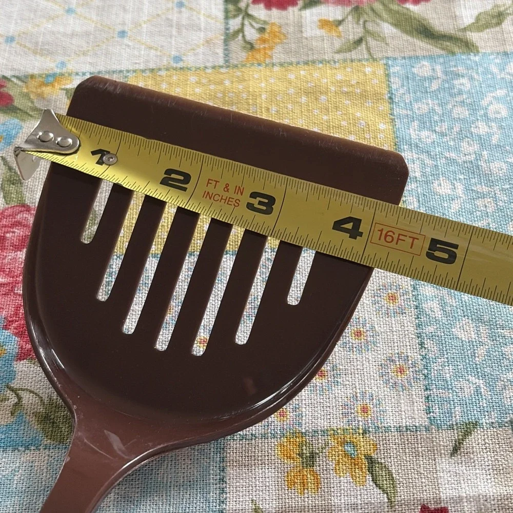 EKCO Nylon Spatula Retro Kitchen Utensil Brown Vintage 1970s